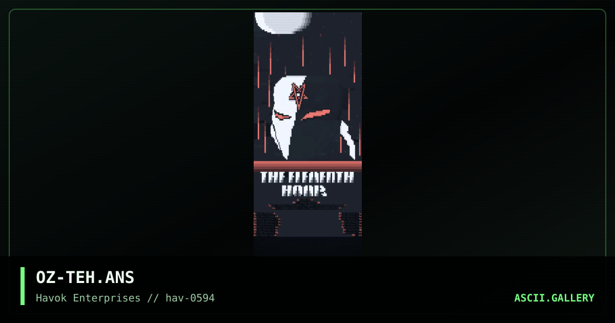 OZ-TEH.ANS, by ozzy, 1994