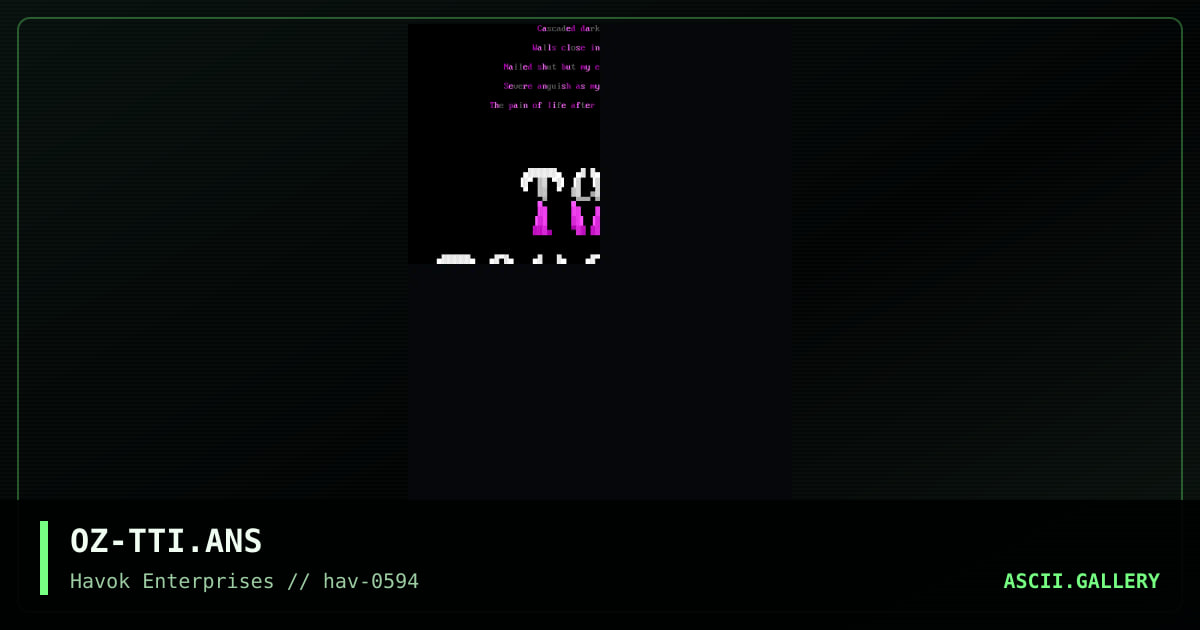 OZ-TTI.ANS, by ozzy, 1994