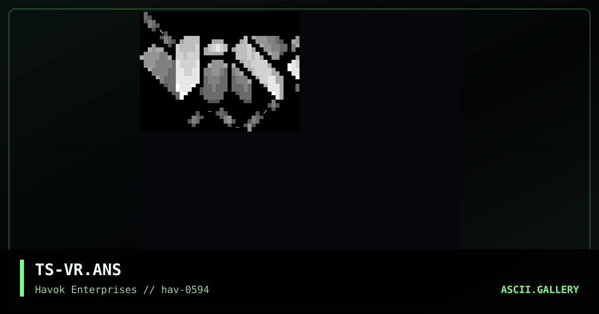 TS-VR.ANS, by the stalker, 1994
