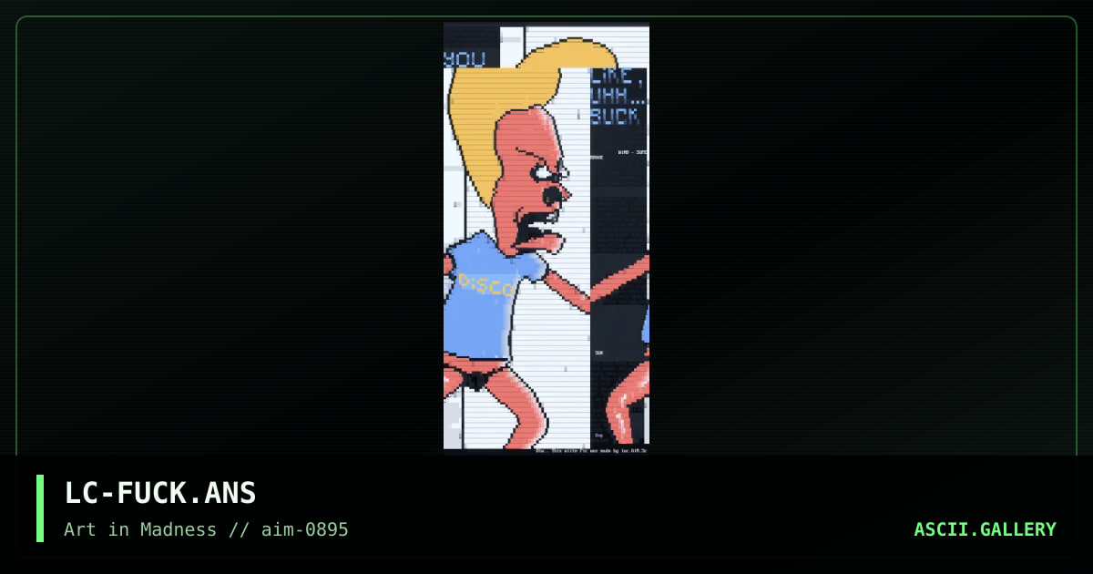Superdave is a fag! Disco Sux!, by luc, 1995