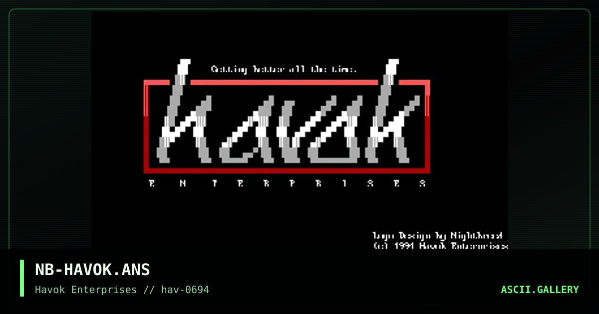 NB-HAVOK.ANS, by night breed, 1994