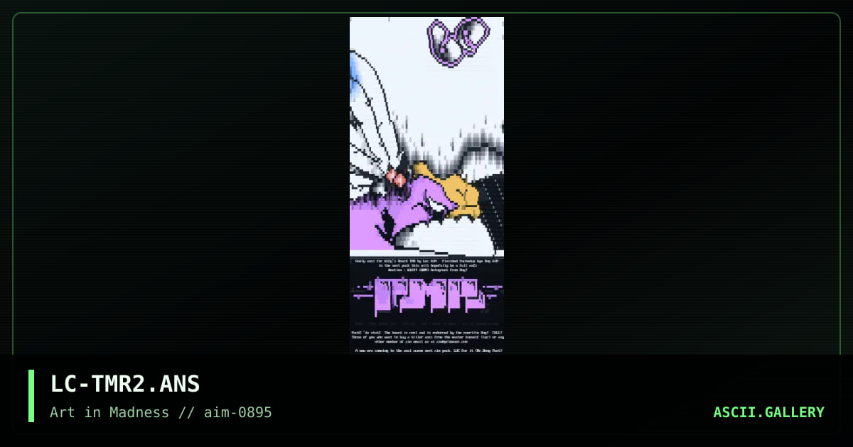 The Magi. Realm ansi #2, by luc, 1995