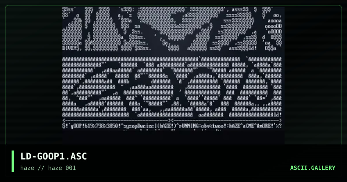 gOop!, by lord jazz, 1995