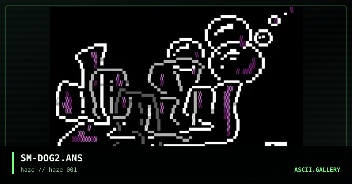 dog/2, by spiderman, 1995