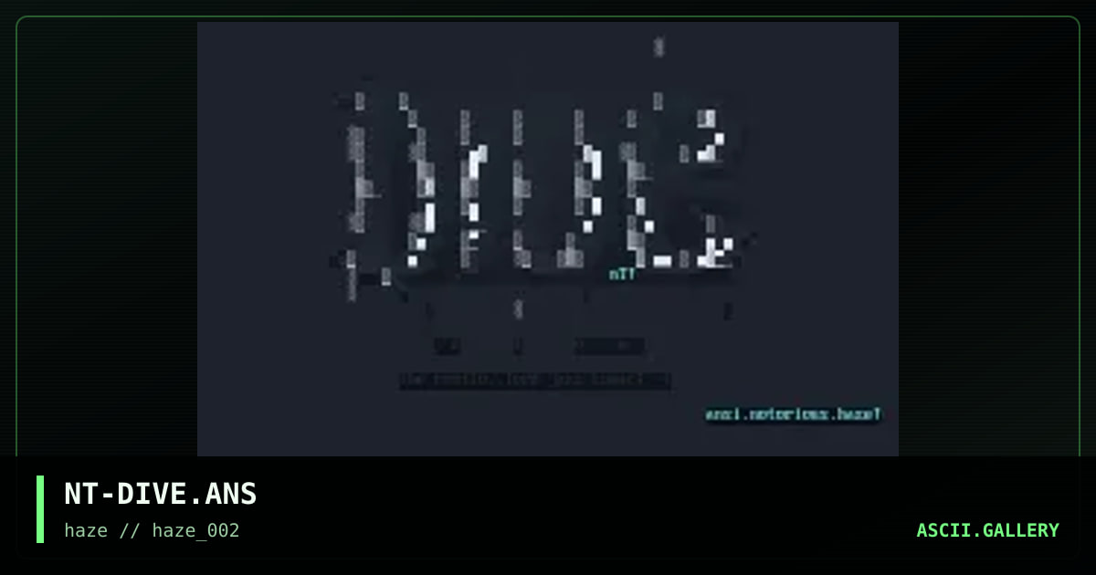 dive, by notorious, 1995