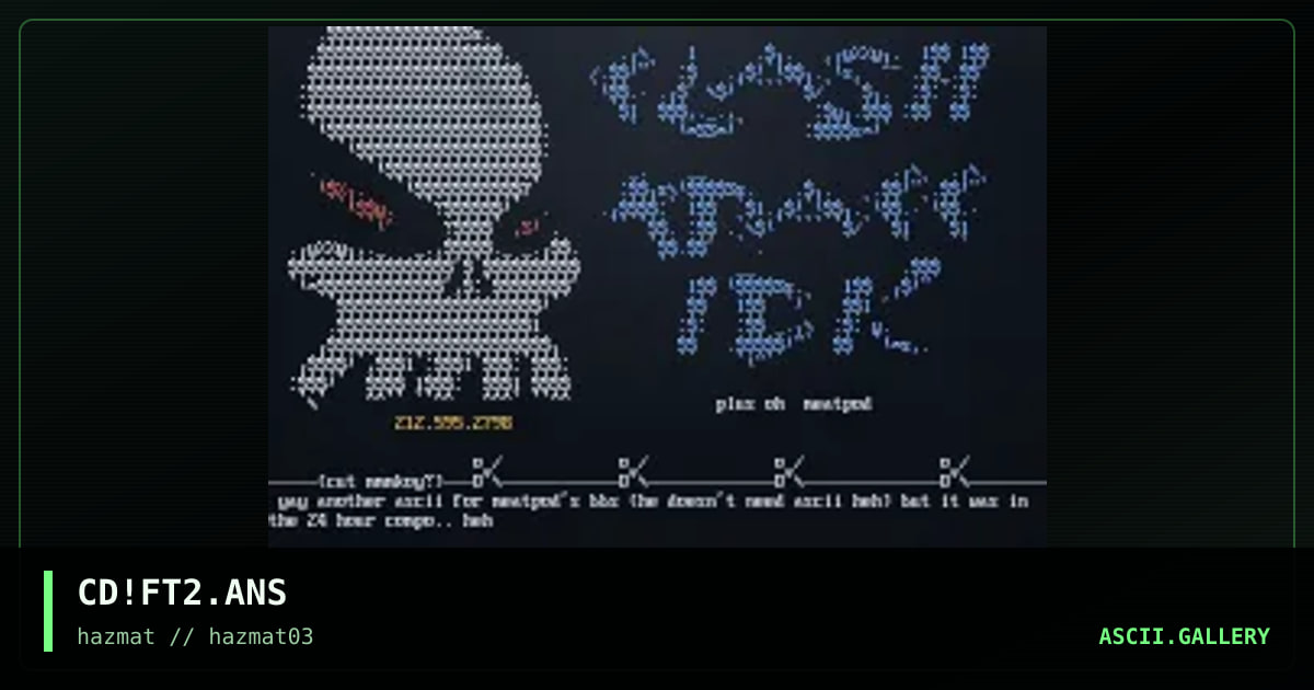 flash traffick #2, by cat-dog, 1998