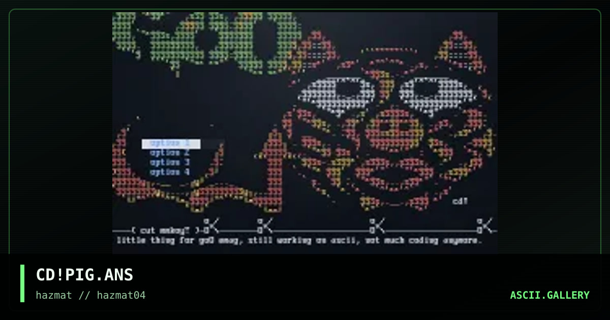 goO pig, by cat-dog, 1999