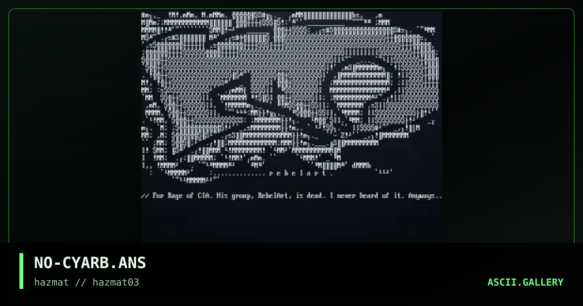 NO-CYARB.ANS, by noktor, 1998