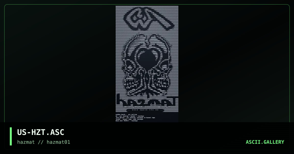 hAZMAT, by dark entity, jack phlash, sudden death, jandor, dead soul, 1998