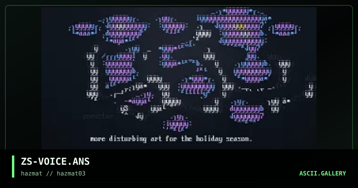 ZS-VOICE.ANS, by zerostar, 1998