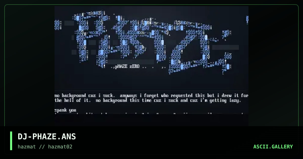 phaze zero, by dj lethal, 1998