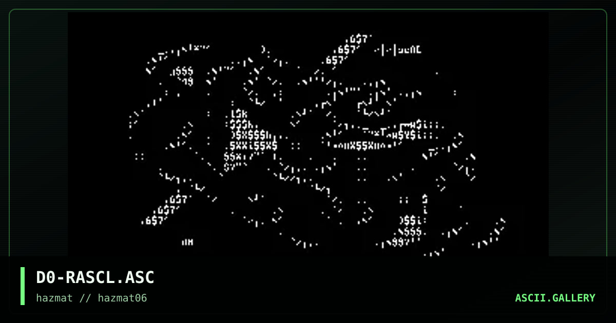 D0-RASCL.ASC, by double zero, 1999