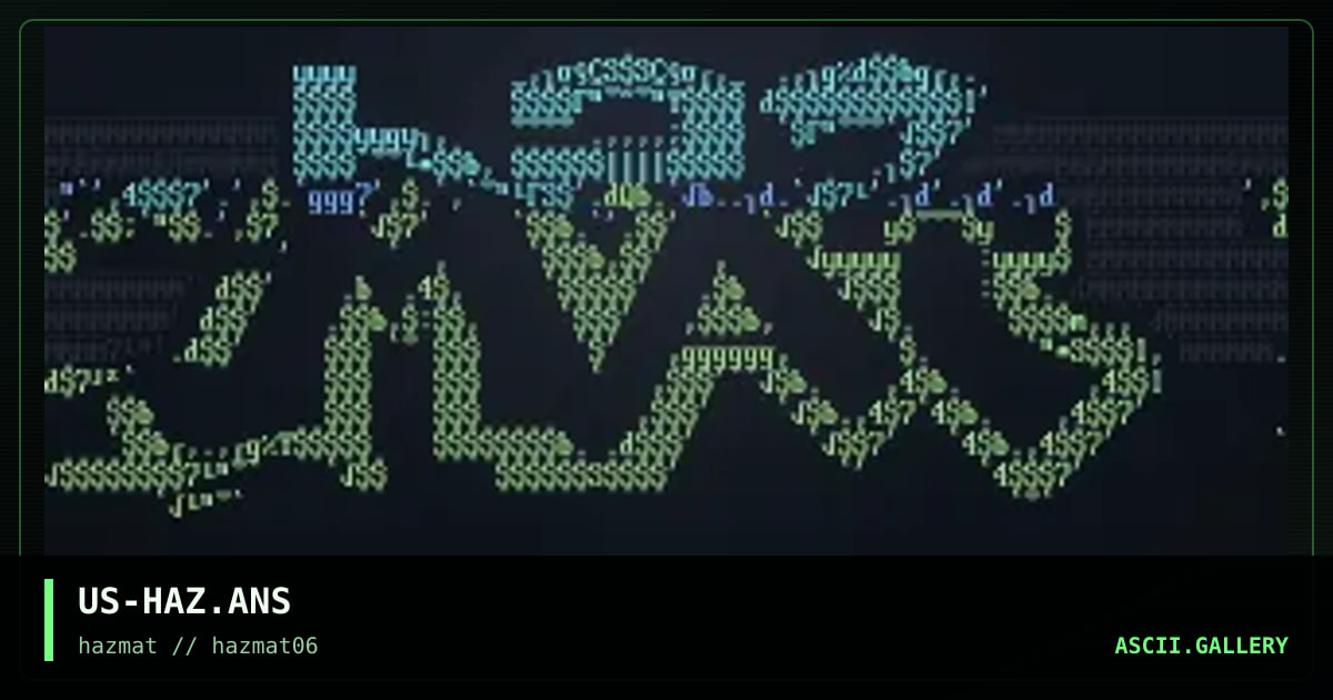 US-HAZ.ANS, by lucid, t-bob, 1999