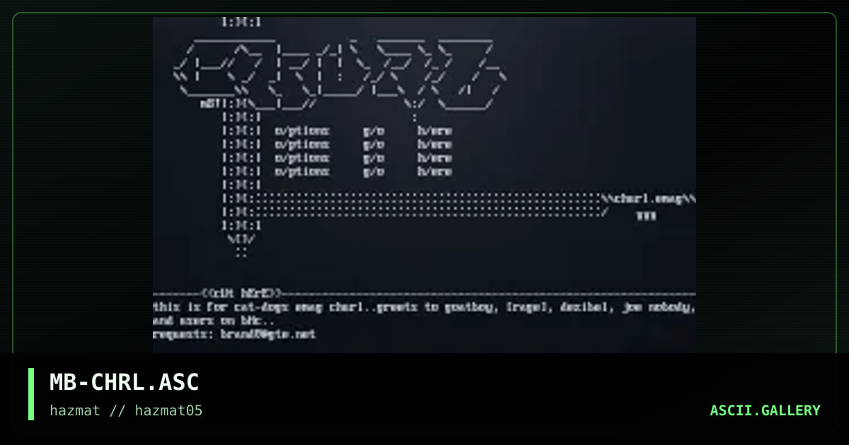 churl emag, by m brand0, 1999