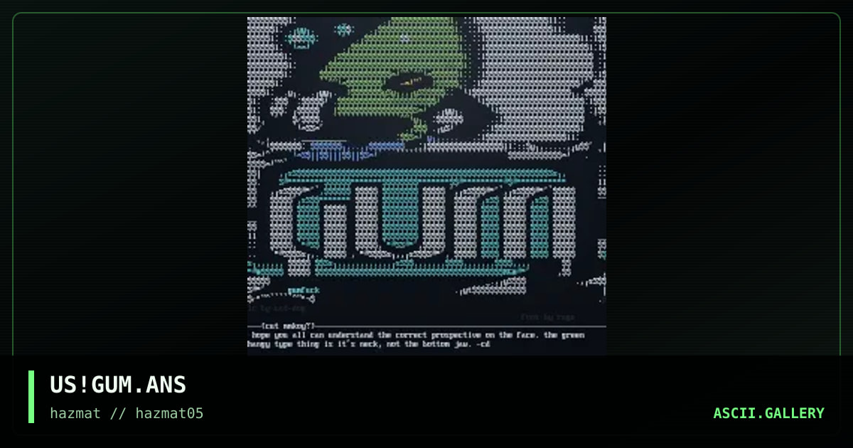 gumfuck, by cat-dog, rage, 1999