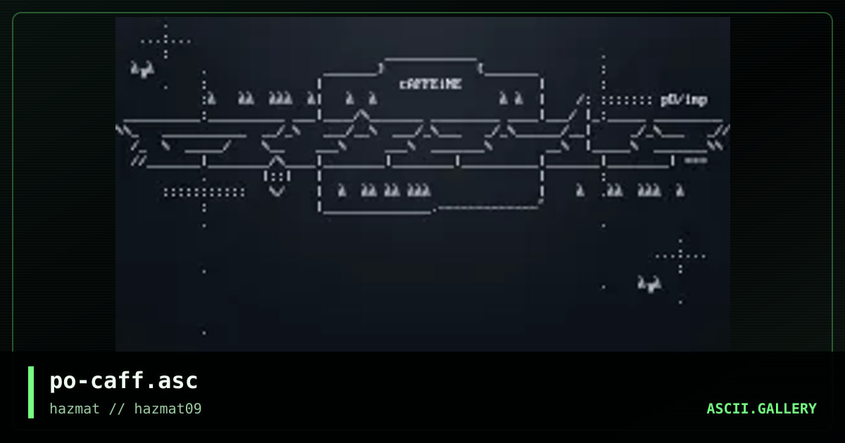 po-caff.asc, by pogue, 2000