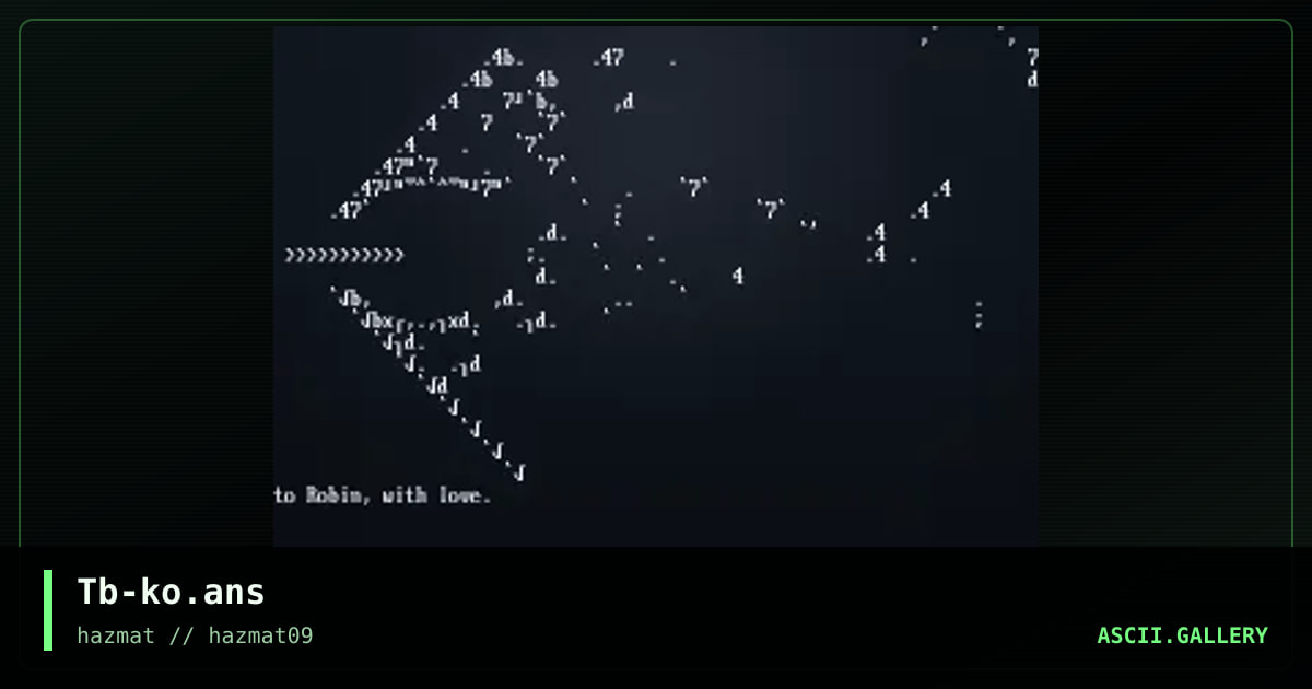 Tb-ko.ans, by t-bob, 2000