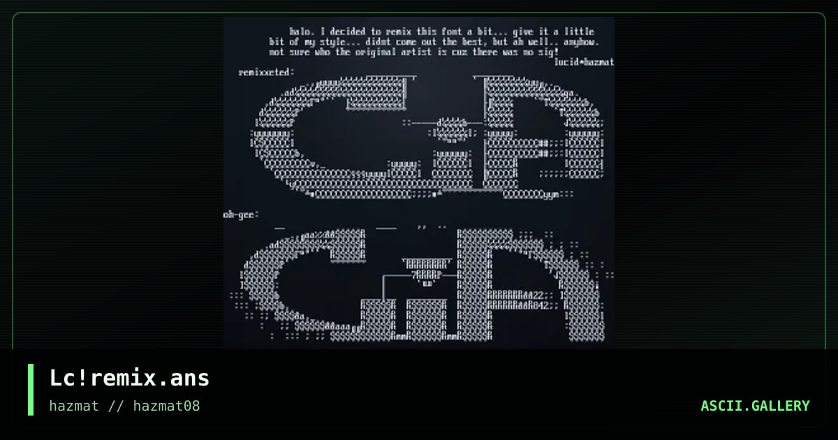 Lc!remix.ans, by lucid, 2000