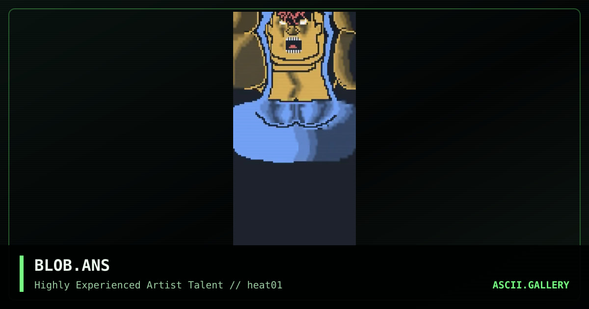 BLOB.ANS, by bishop-heat, 1993