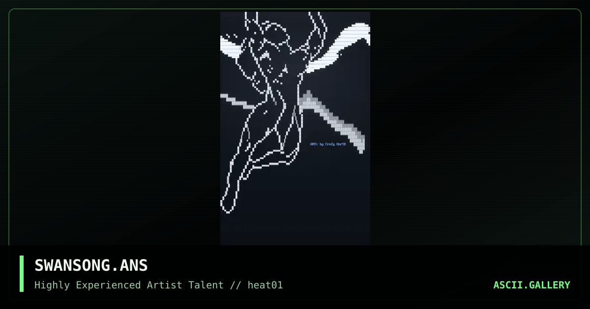 SWANSONG.ANS, by crazy horse, 1993