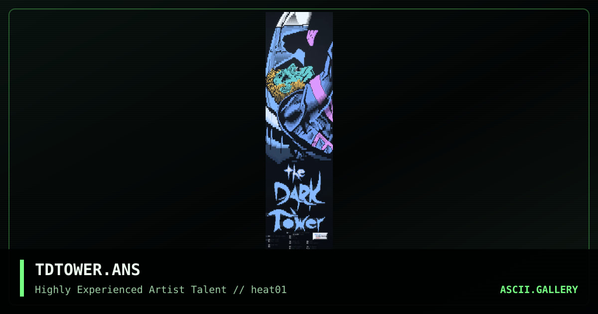 TDTOWER.ANS, by crazy horse, 1993