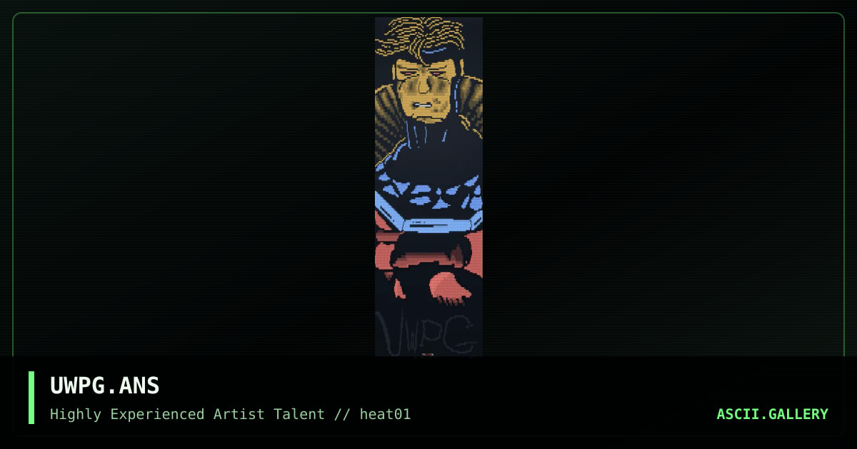 UWPG.ANS, by bishop-heat, 1993