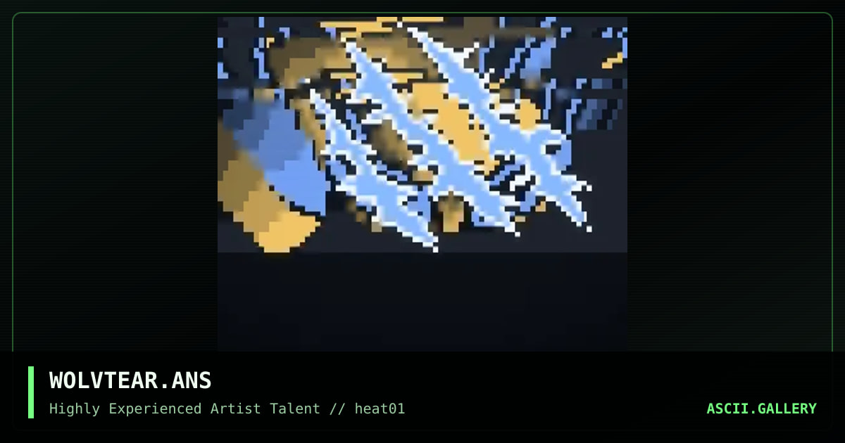 WOLVTEAR.ANS, by bishop-heat, 1993