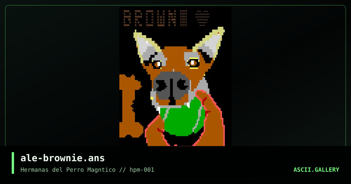 Browni, by aleperez, 2022