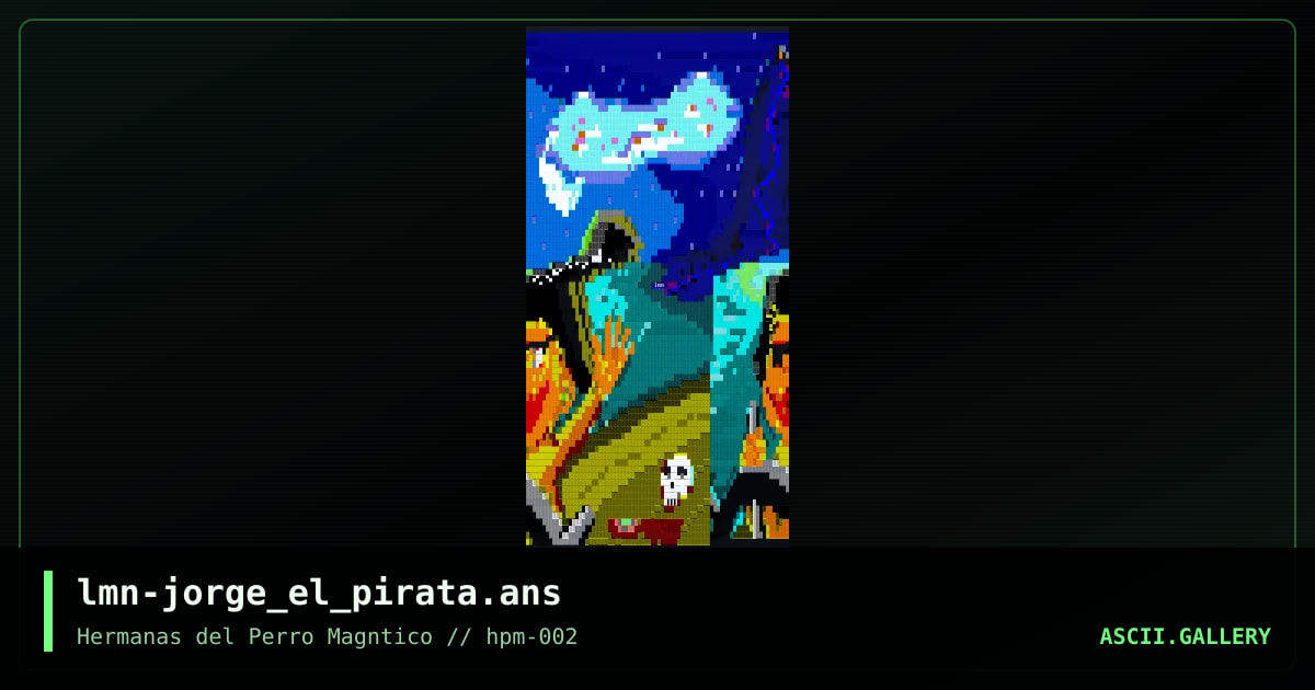 jorge, el pirata, by lavaramano, 2022