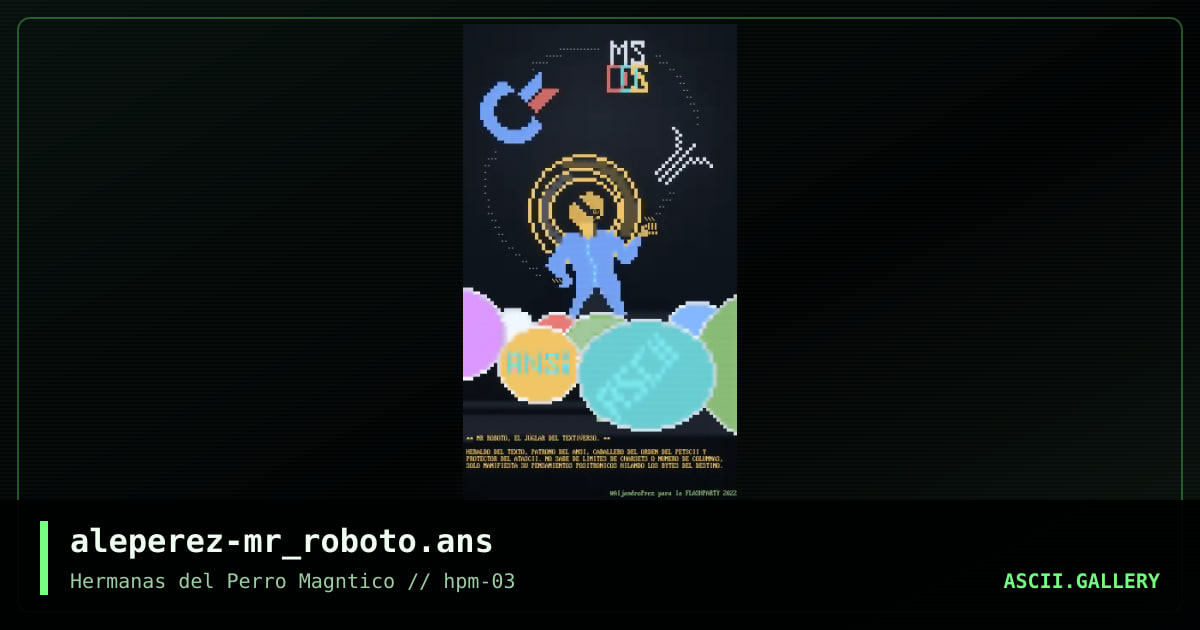 aleperez-mr_roboto.ans, by aleperez, 2023