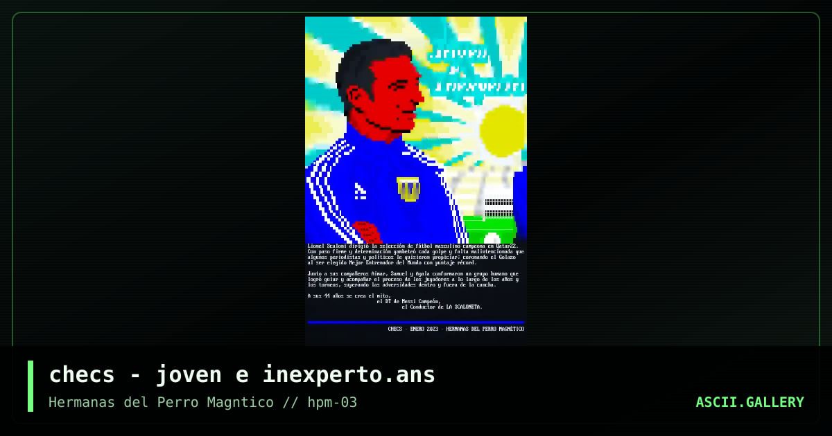 joven e inexperto, by checs, 2023