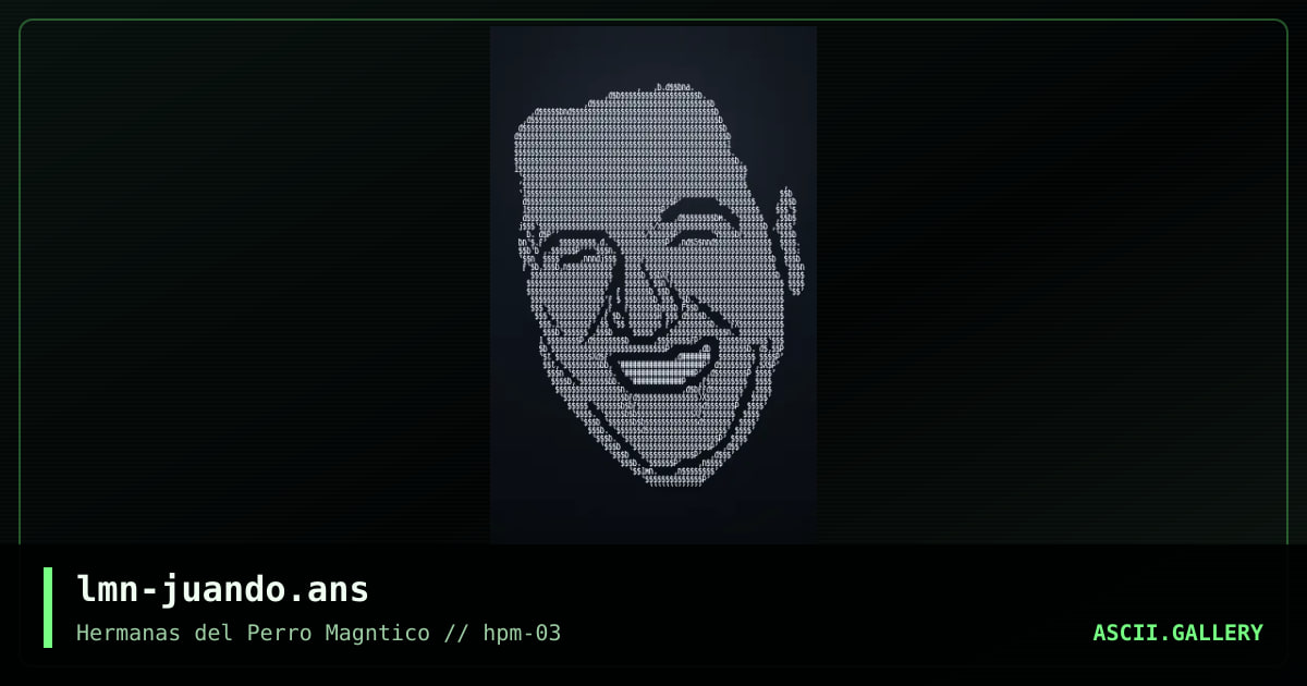 JuanDo, by lavaramano, 2023
