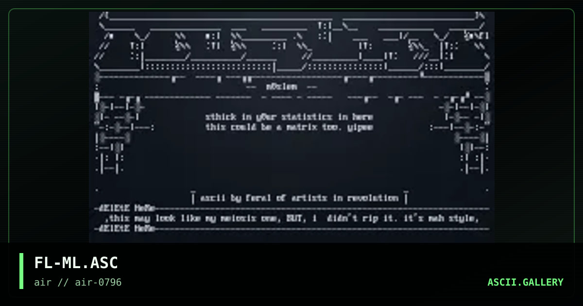 m0slem, by feral, 1996