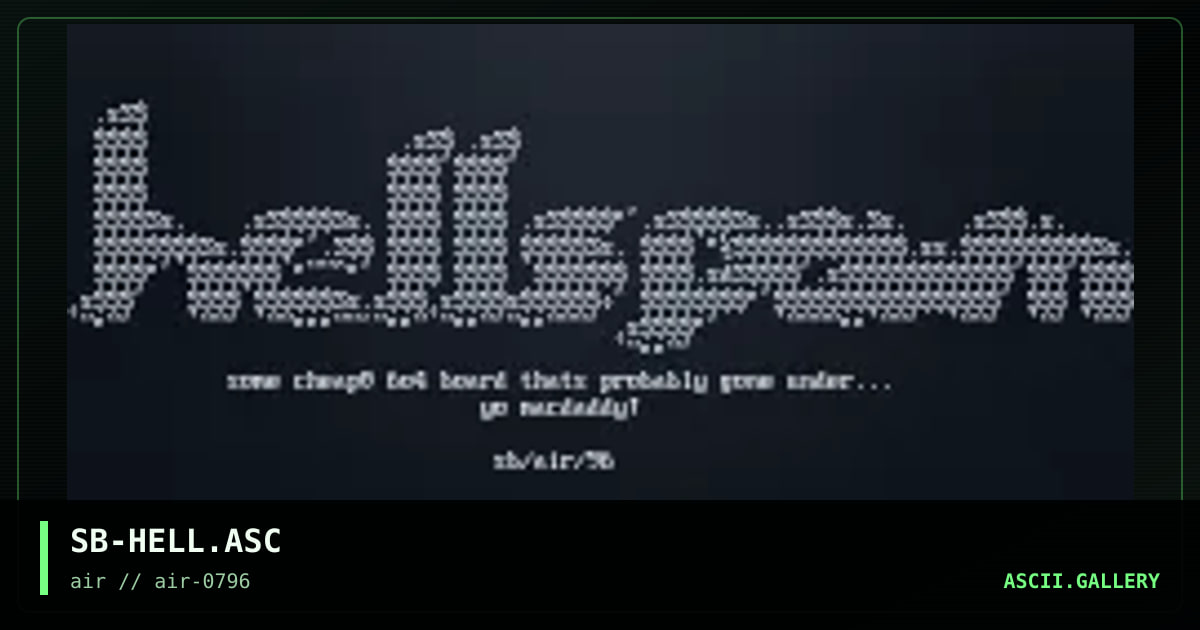 Hellspawn, by snubolis, 1996