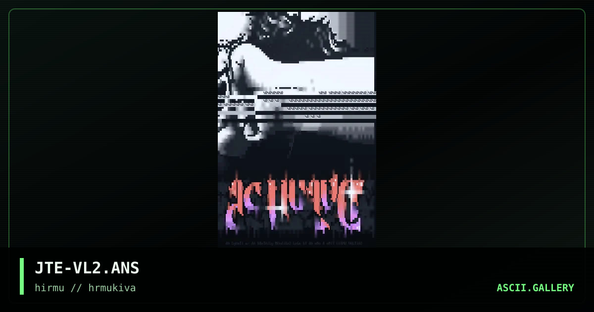 dA VuLVa BBS, by jate, 1995