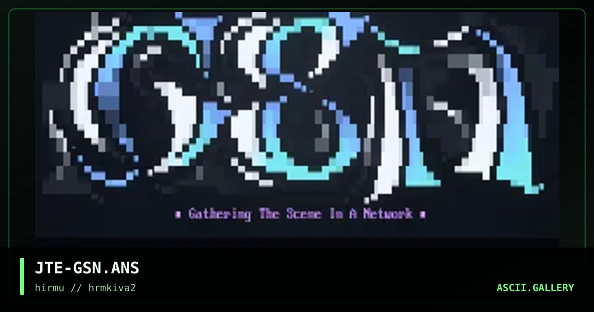 GSN logo, by jate, 2018