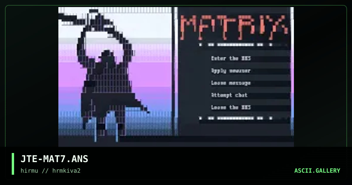 JTE-MAT7.ANS, by jate, 2018