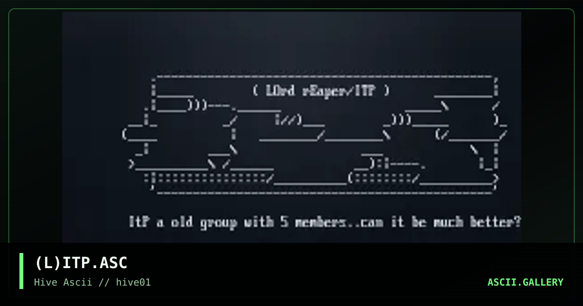 (L)ITP.ASC, by lord reaper, 1998