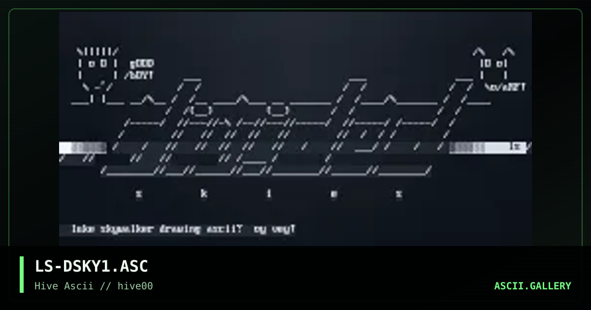 LS-DSKY1.ASC, by luke skywalker, 1998