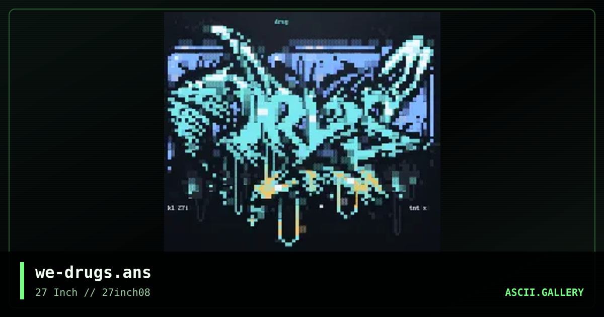 we-drugs.ans, by knocturnal, taintedx, 2004