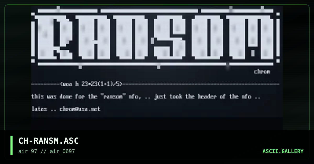 ransom_header, by chrom, 1997