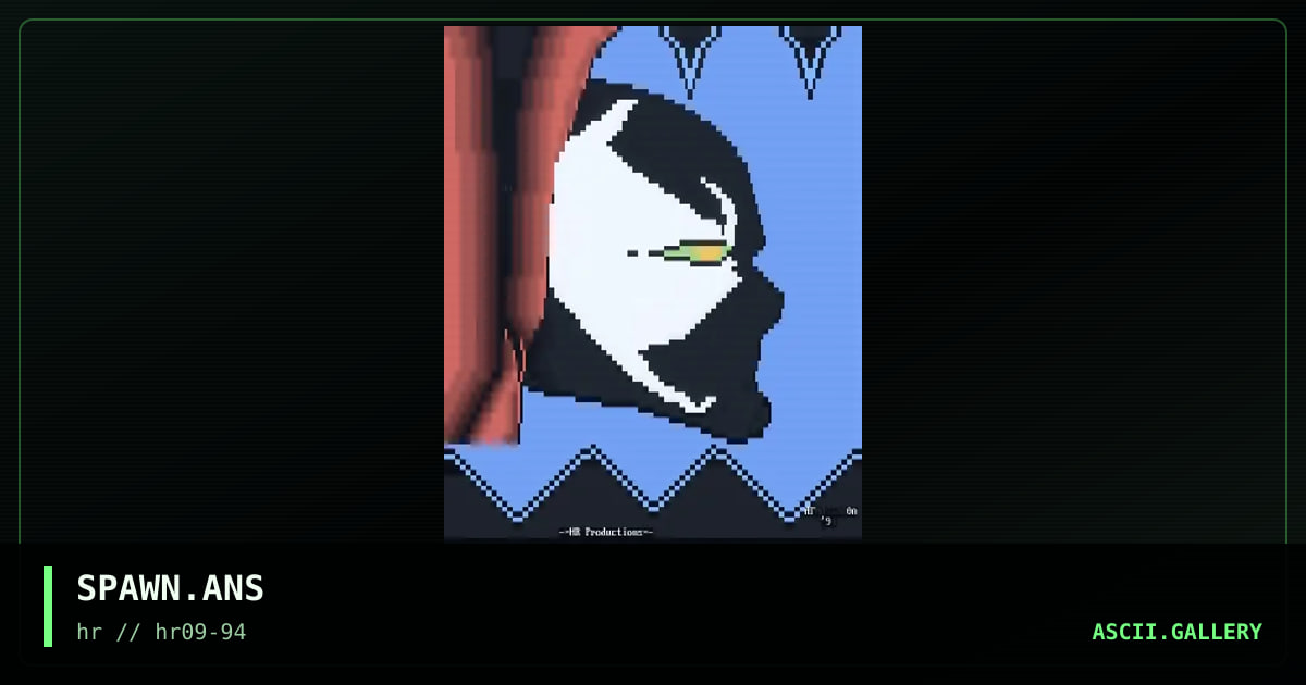 SPAWN.ANS, by armageddon, 1994
