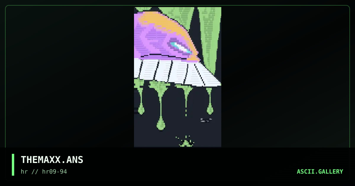THEMAXX.ANS, by armageddon, 1994