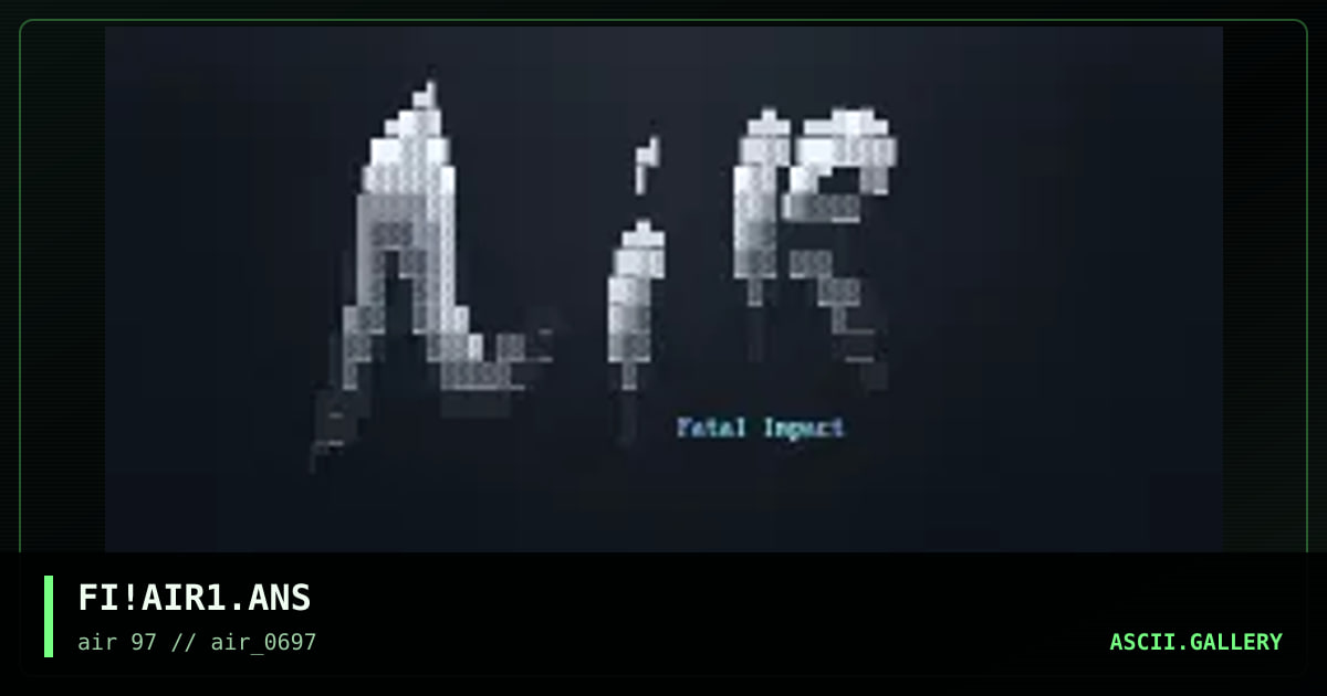 air_logo, by fatal impact, 1997