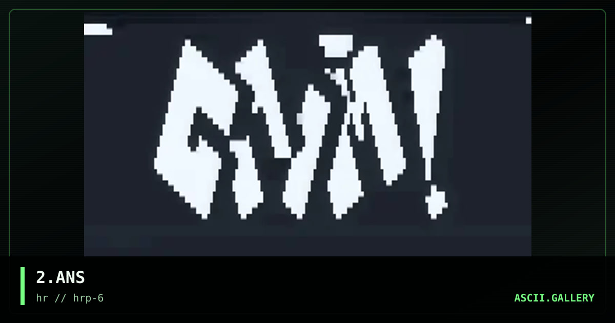 2.ANS, by semper fi, 1994