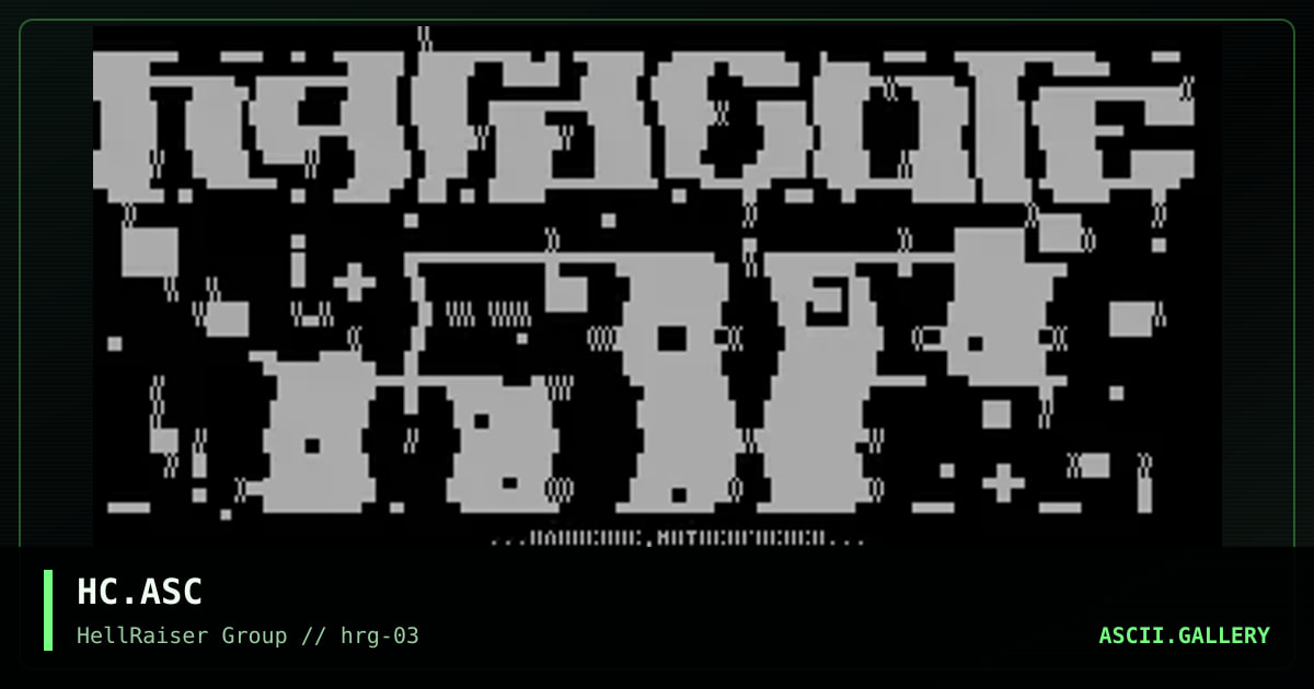 HardCore , MotherFucker., by iron_lung, 1997