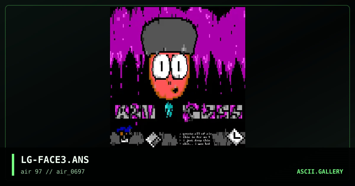 LG-FACE3.ANS, by liquid goblin, 1997