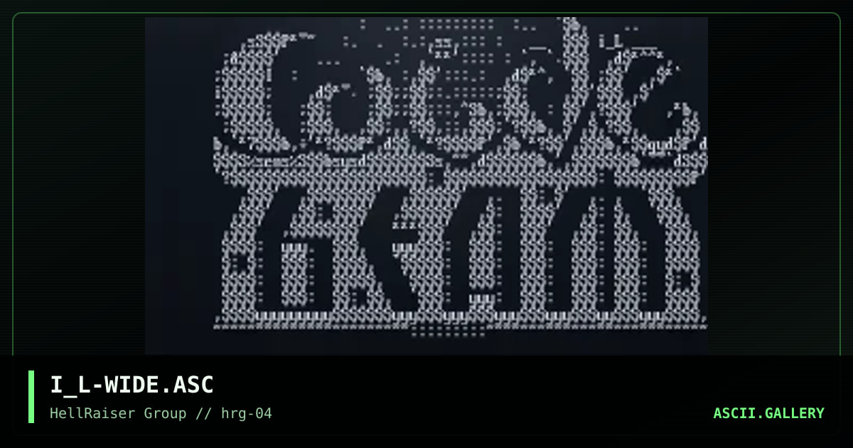 Wide beam, by iron_lung, 1997