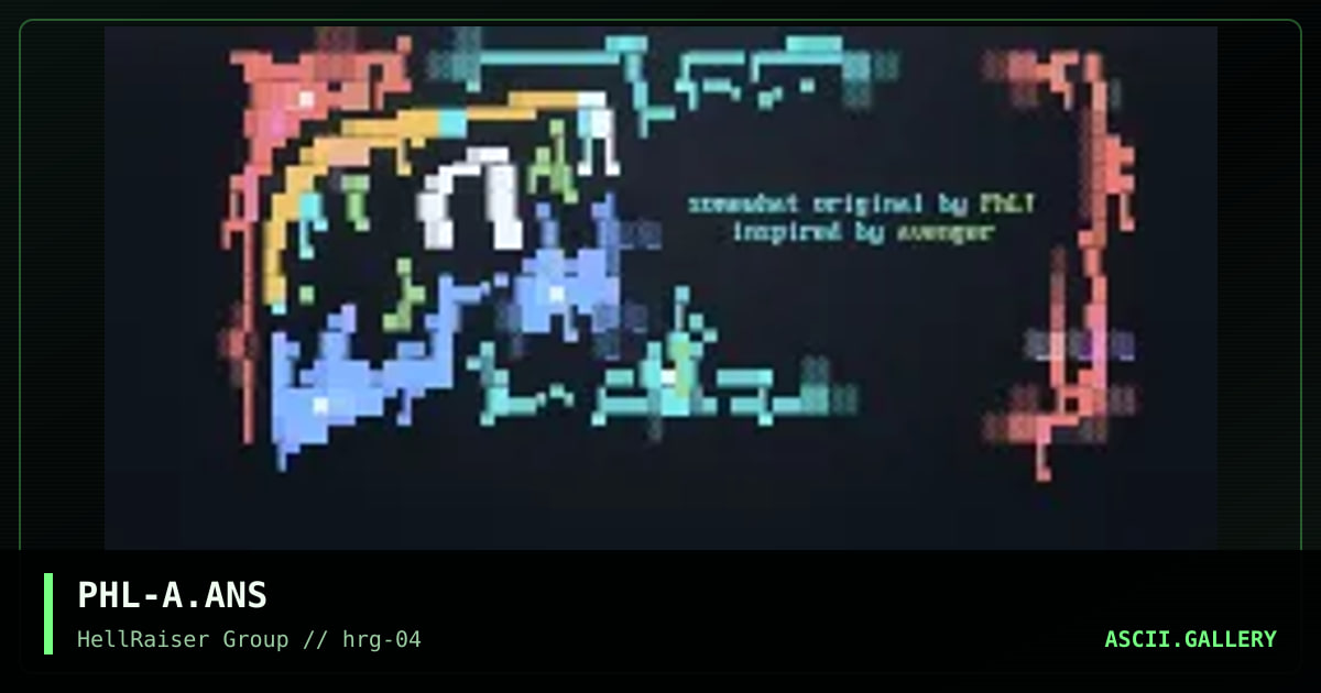 A ?!?, by phantom lord, 1997
