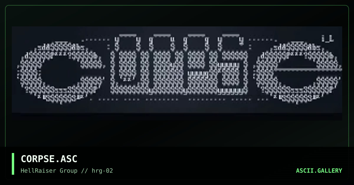 Another logo 4 corpse, by iron_lung, 1997